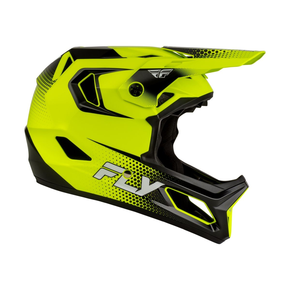 Fly Rayce Sonar Helmet Hi-Vis/Black/White