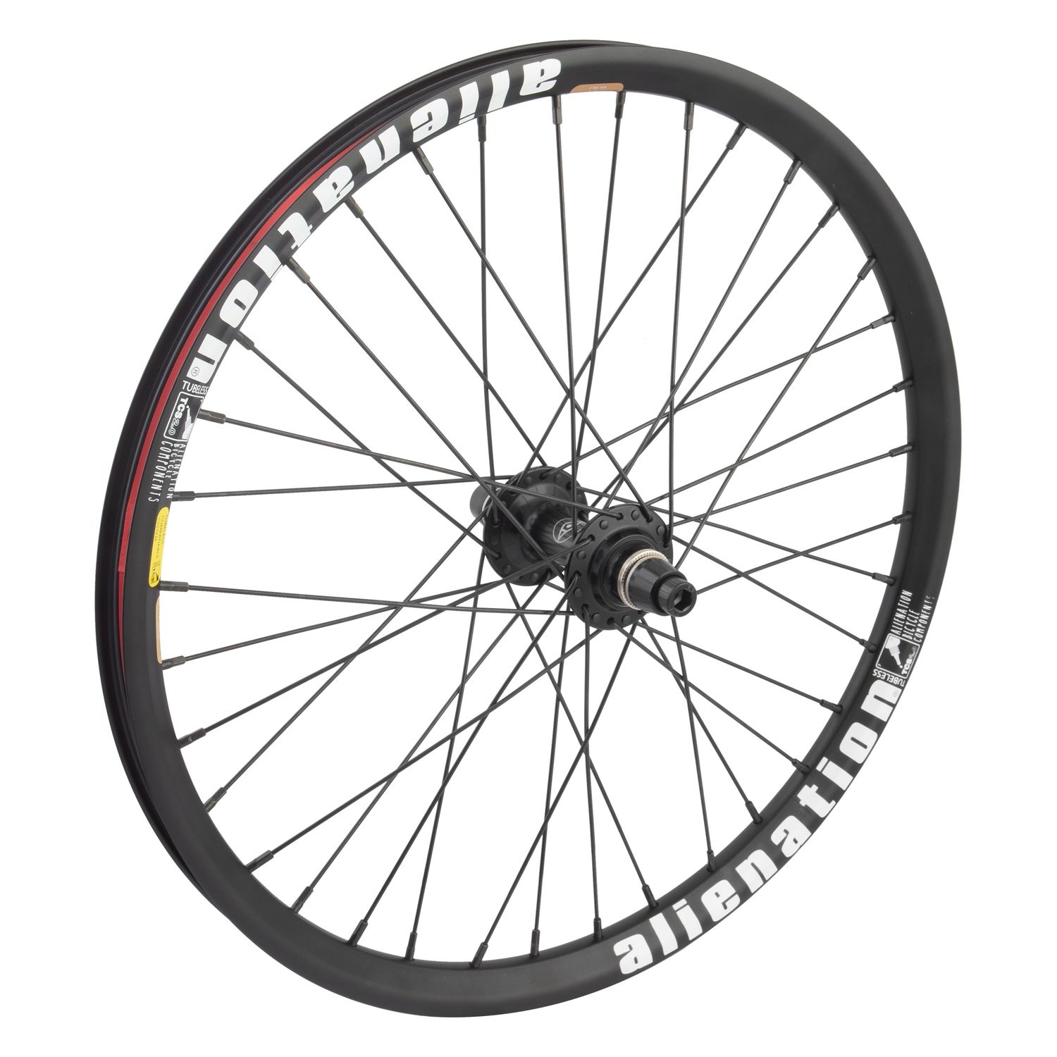 Alienation Fugazi Mischief Wheelset 20'' Black 36H