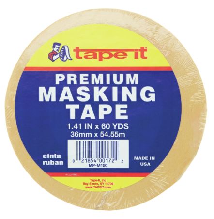 MASKING TAPE, Color: Natural, Size: .94&quot;x 60 YDS