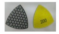 Triangle Pad, Grit: 200G