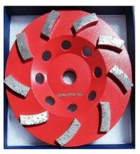 5&quot; Turbo Cup Wheel 16 Grit Medium Concrete