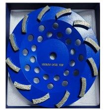 7&quot; Turbo Cup Wheel Medium Concrete 16G