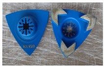 Triangle Multitool Attachment Hard Concrete 30G            Each