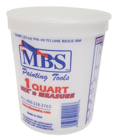 Mix' n Measure Bucket, Size: 1 QT
