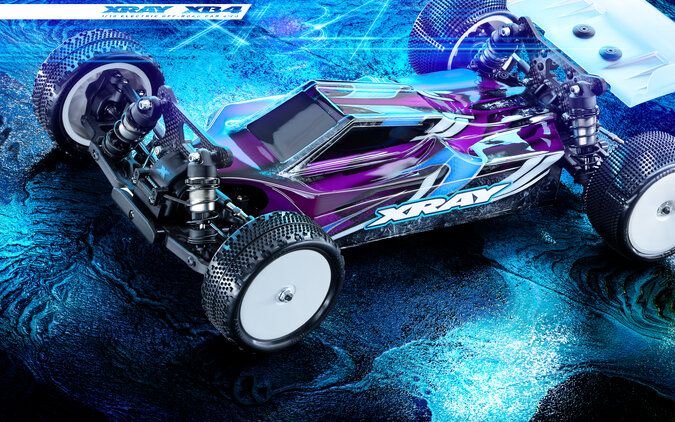 XRAY XB4C'25 - 4WD 1/10 ELECTRIC OFF-ROAD CAR - CARPET EDITION