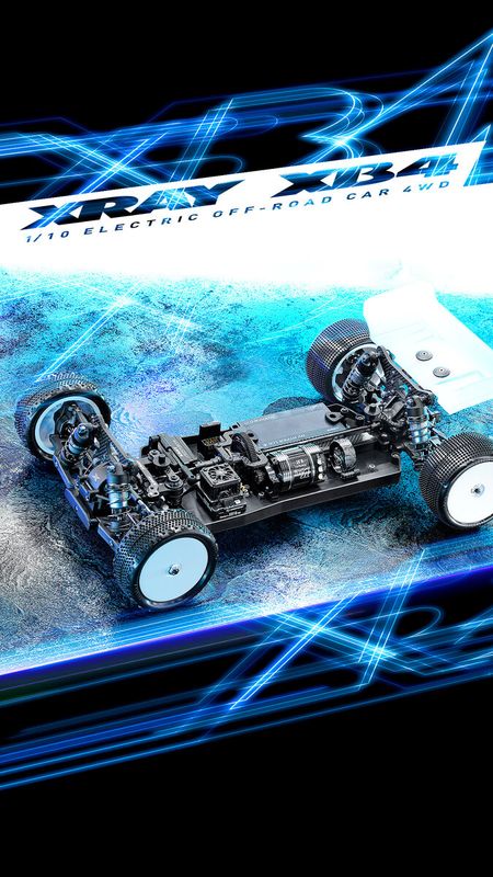 XRAY XB4C'25 - 4WD 1/10 ELECTRIC OFF-ROAD CAR - CARPET EDITION