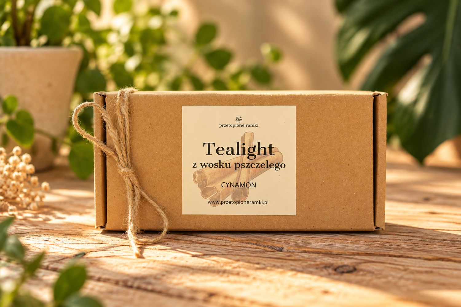 tealight - cynamon - 10szt