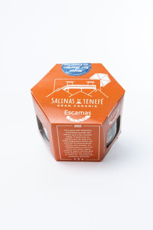 Escamas de Sal hexágono 75g