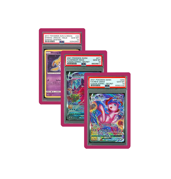 PSA Slab Bumper - Pink - 3-Pack