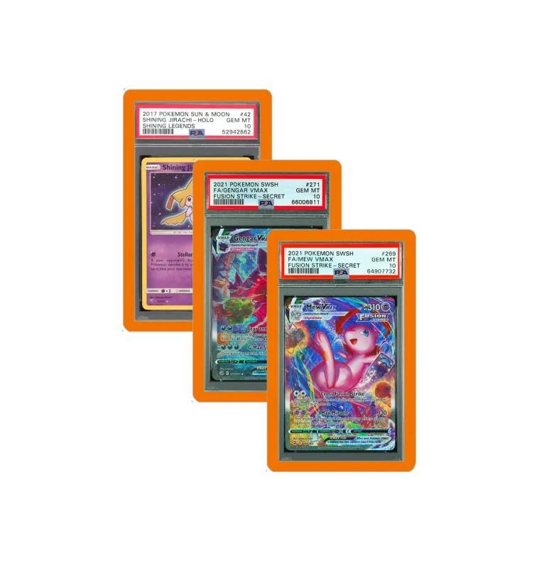 PSA Slab Bumper - Orange - 3-Pack