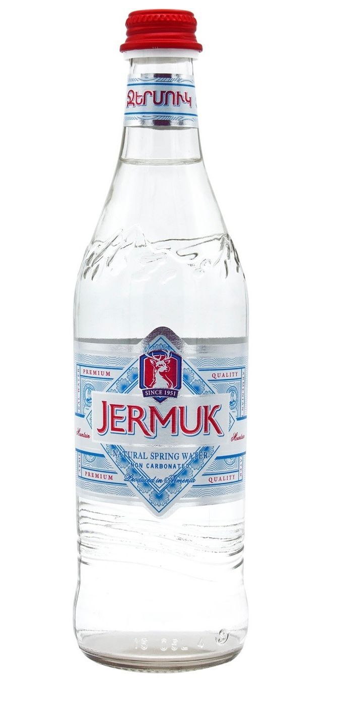 woda źródlana JERMUK Mountain niegazowana zgrzewka 12 szt (0,5L)