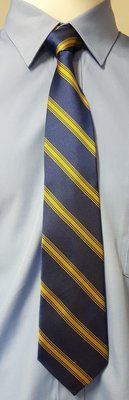 Boys Striped Hooped Tie