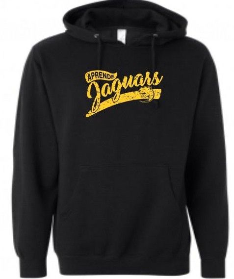 Aprende Jag Hoodie - Black (Independent Trading Co)