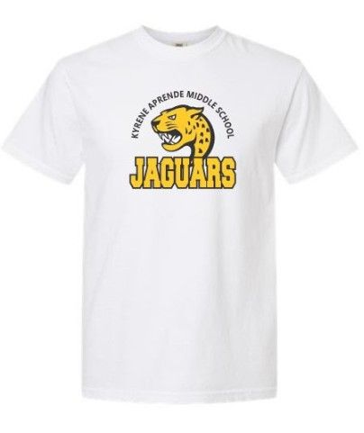 White Jaguars Face Shirt - Comfort Colors 1717