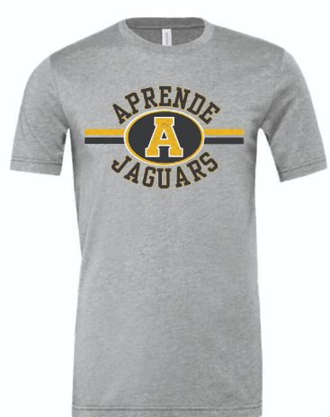Heather Gray Athletic Tee (Bella Canvas 3001CVC)