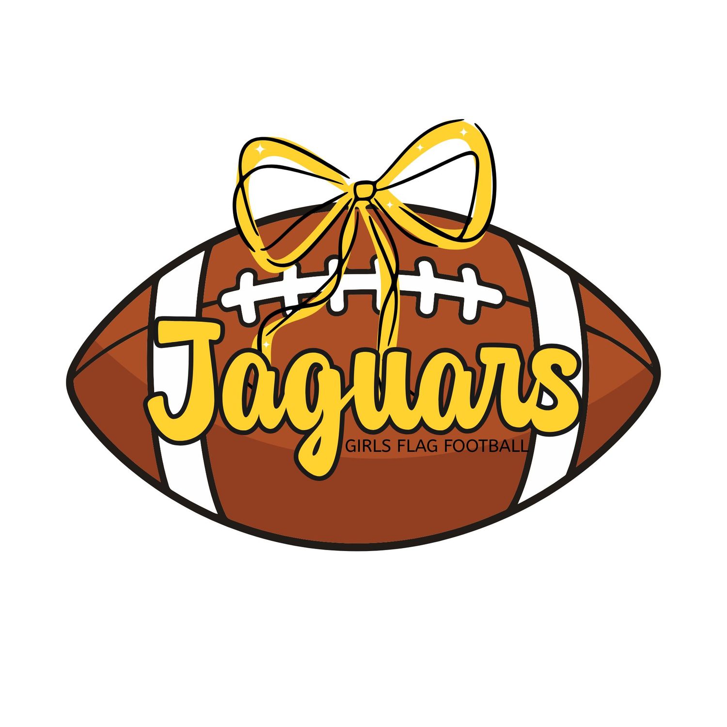 Q2 Girls Flag Football Sticker