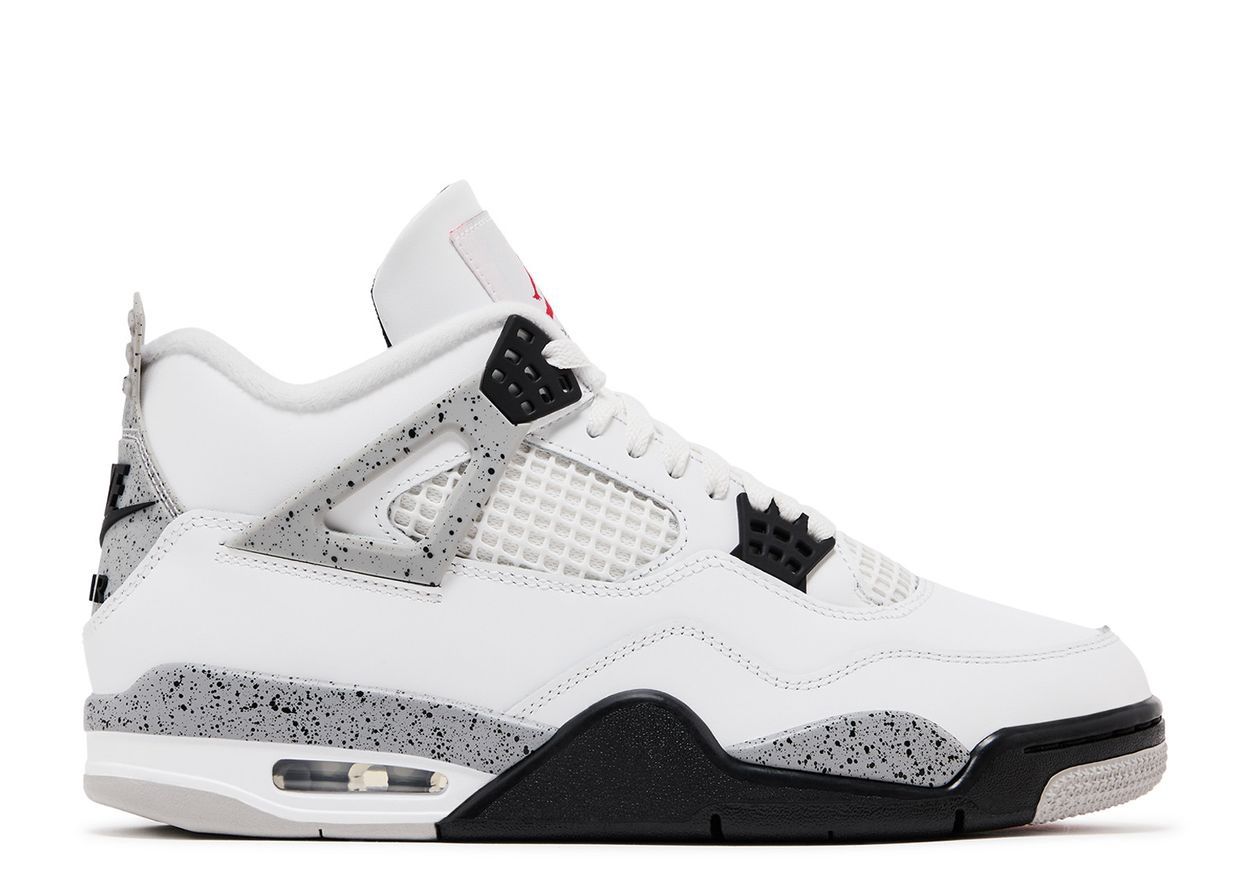JORDAN 4 &quot;WHITE CEMENT&quot;