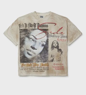 VALE VALLEY TOUR TEE SADE CREAM