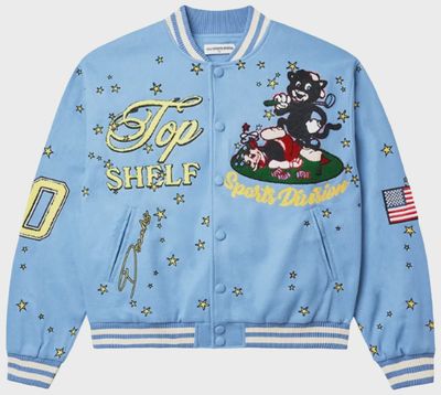VALE FOREVER SKYHIGH VARSITY JACKT &quot;BLUE&quot;