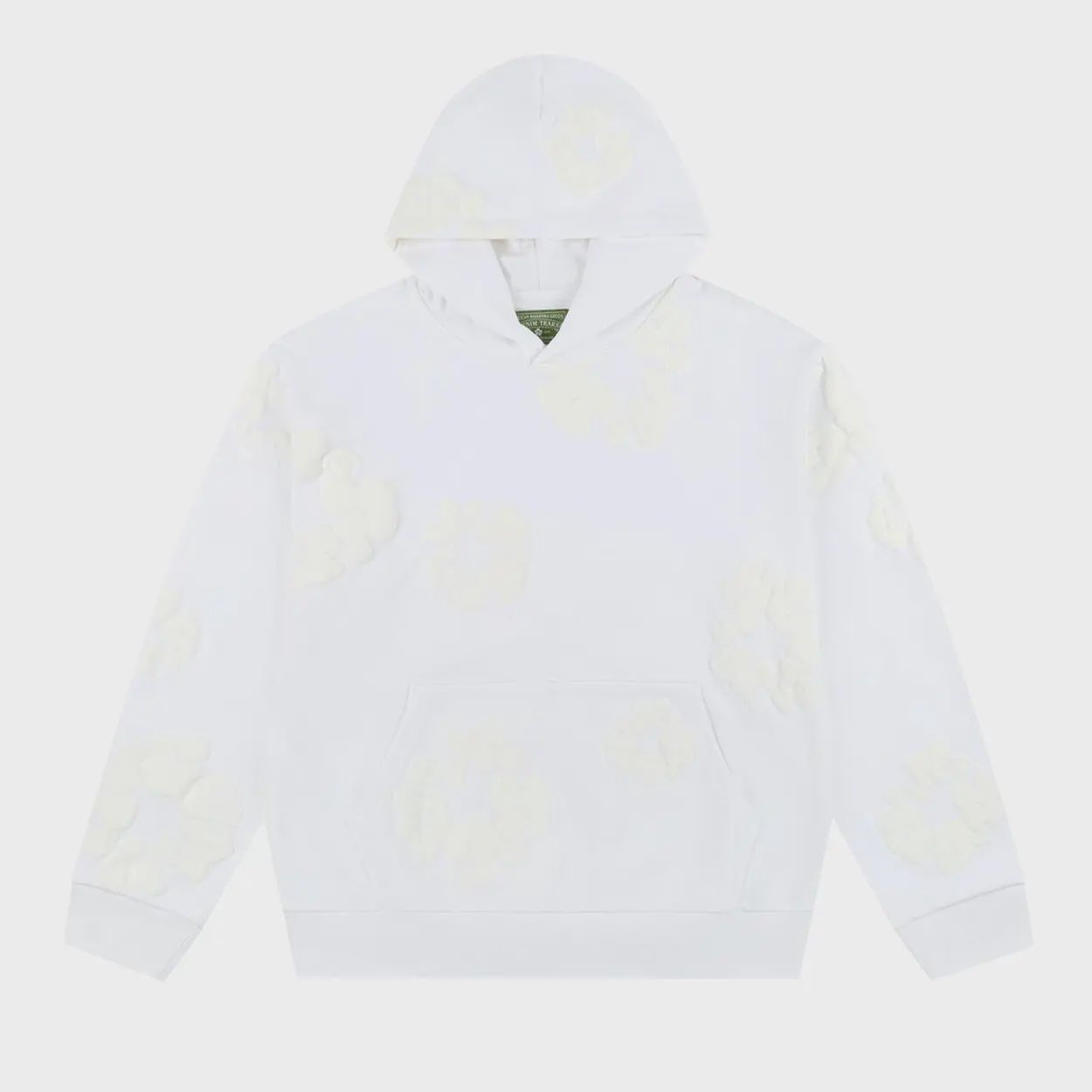 DENIM TEARS HOODIE &quot;WHITE MONO&quot;