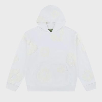 DENIM TEARS HOODIE &quot;WHITE MONO&quot;