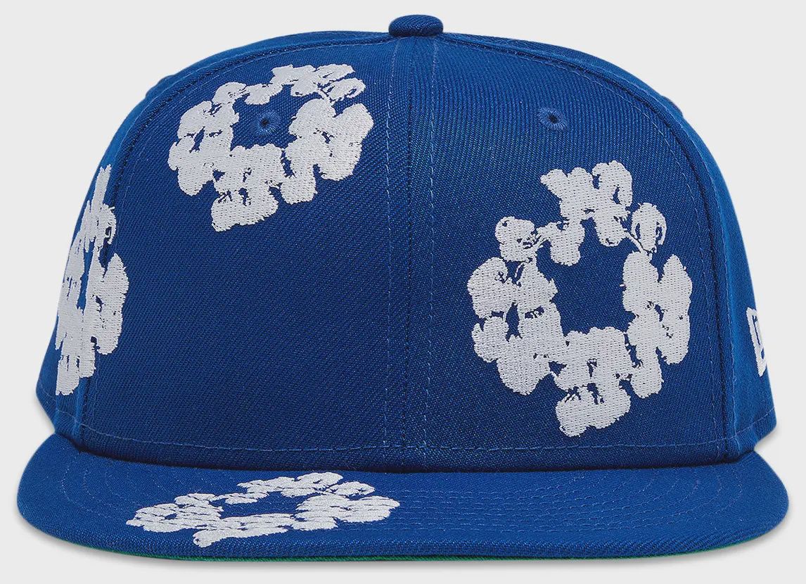 DENIM TEARS X NEW ERA HAT &quot;ROYAL BLUE&quot;