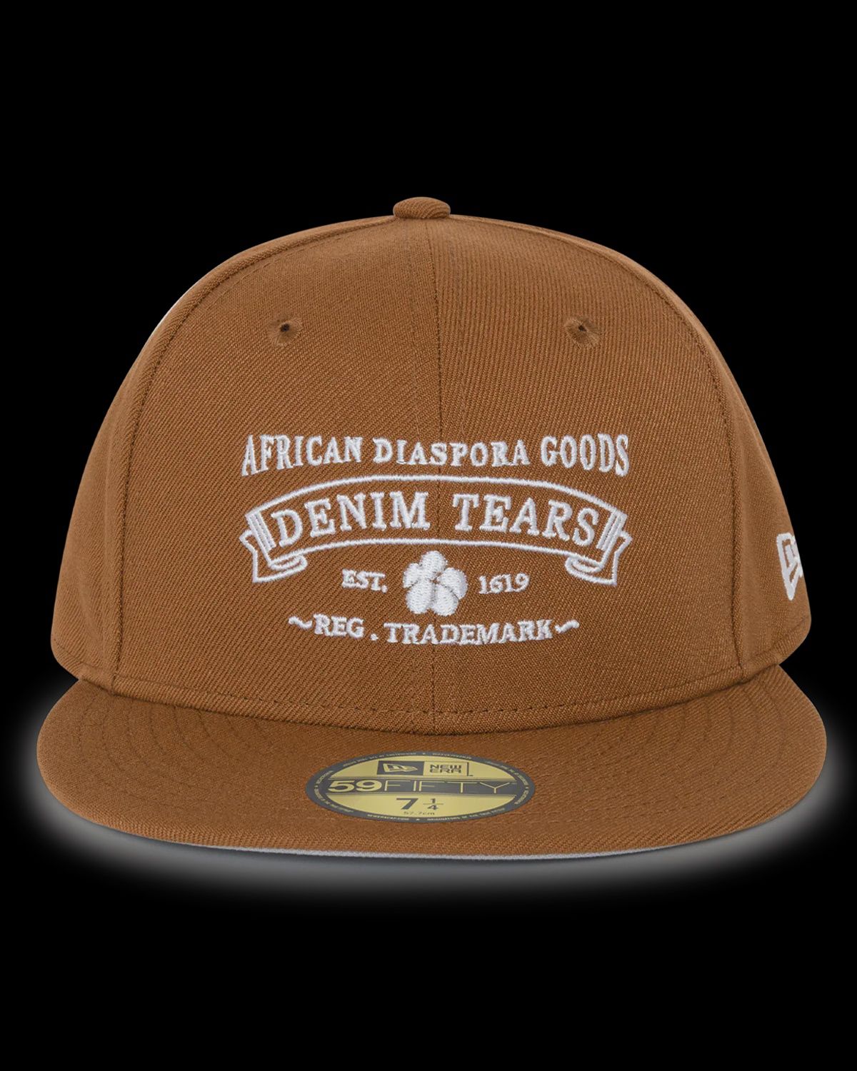DENIM TEARS X NEW ERA HAT ADG &quot;BROWN