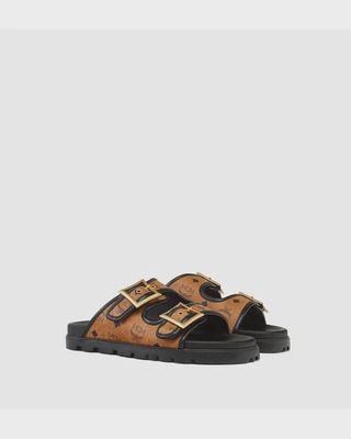 MCM SANDALS IN VISETOS