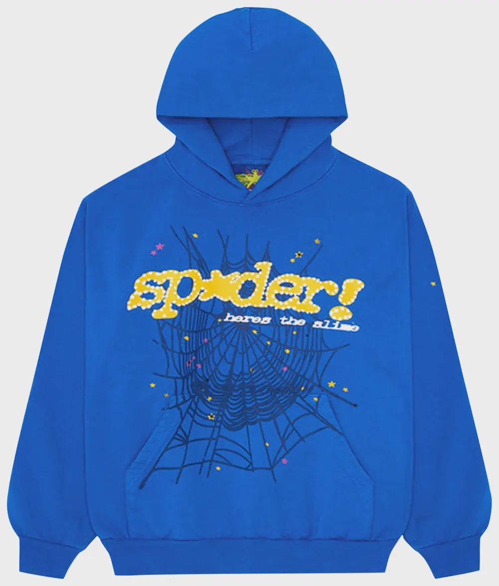 SP5DER HOODIE &quot;TC Blue&quot;