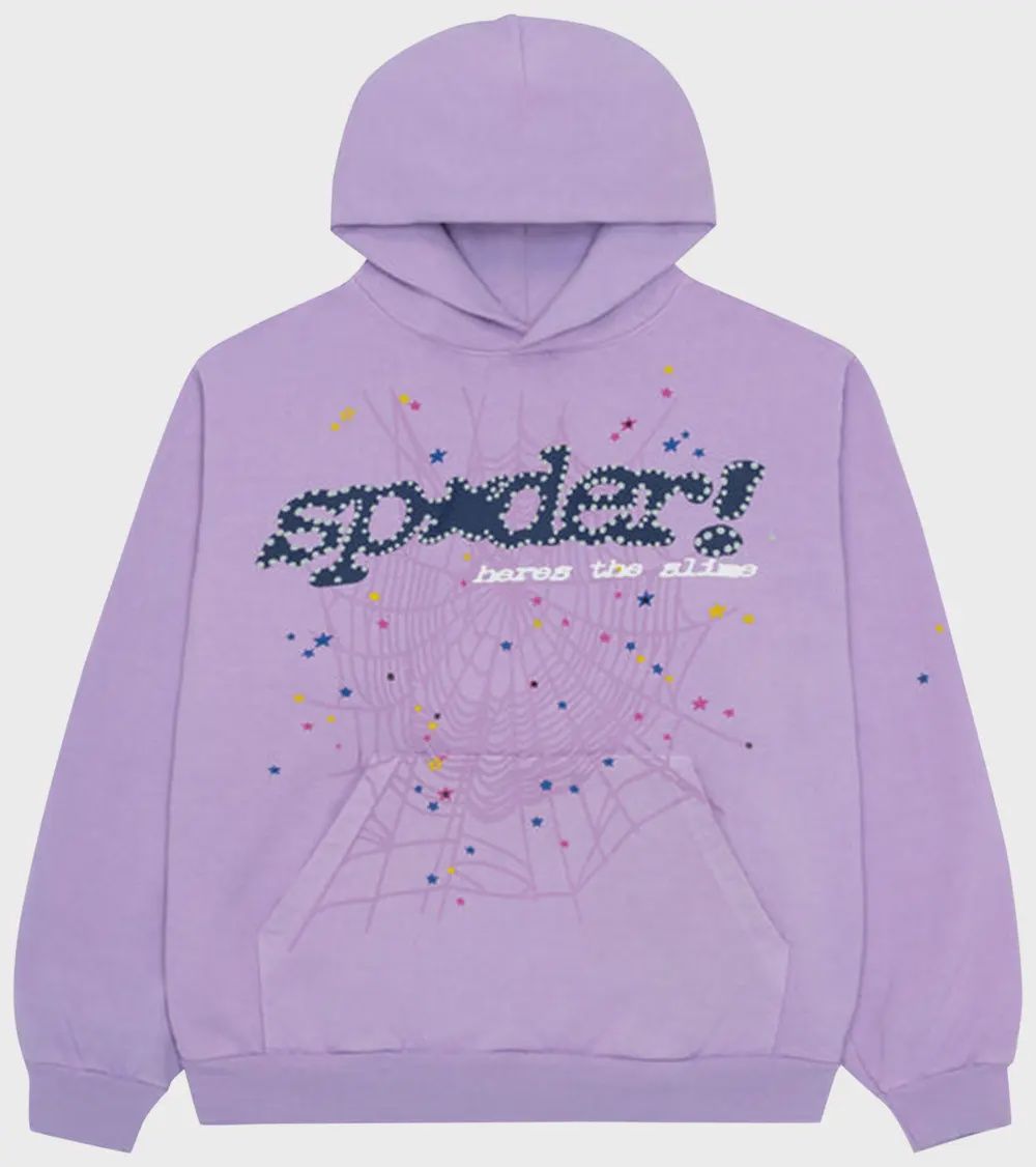 SP5DER ACAI HOODIE &quot;PURPLE&quot;