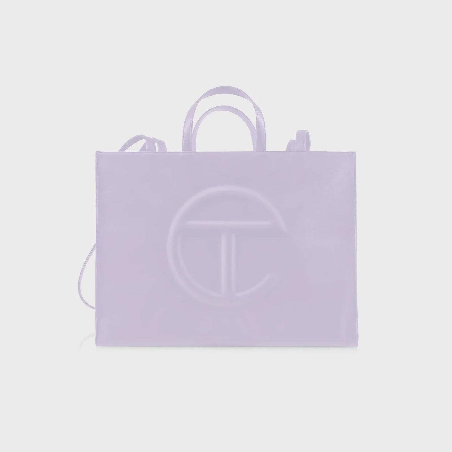 TELFAR LAVENDER LARGE BAG