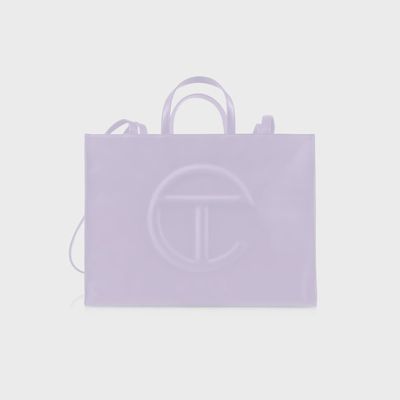 TELFAR LAVENDER LARGE BAG