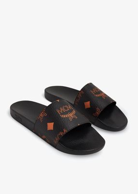 MCM COL MAXI MONOGRAMMED VST SLIDE