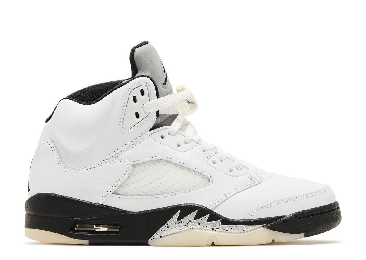 JORDAN 5 &quot;WHITE BLACK&quot;