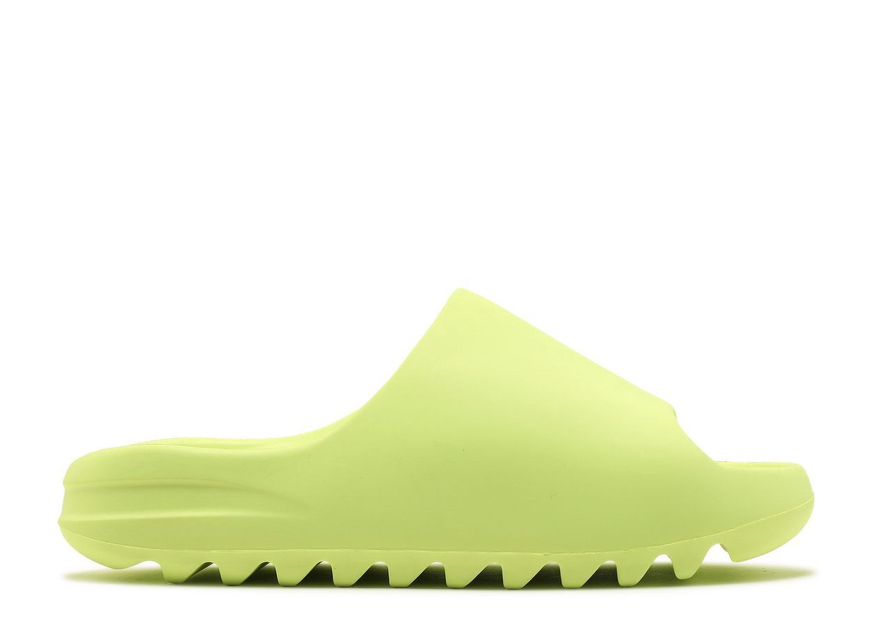 YEEZY SLIDES &quot;GREEN GLOW&quot;
