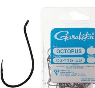 #4 octopus hooks