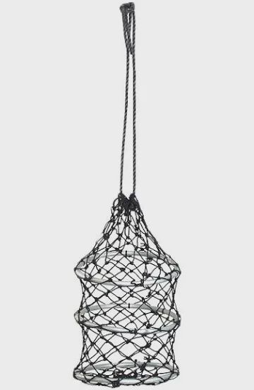 Folding burley pot and rope