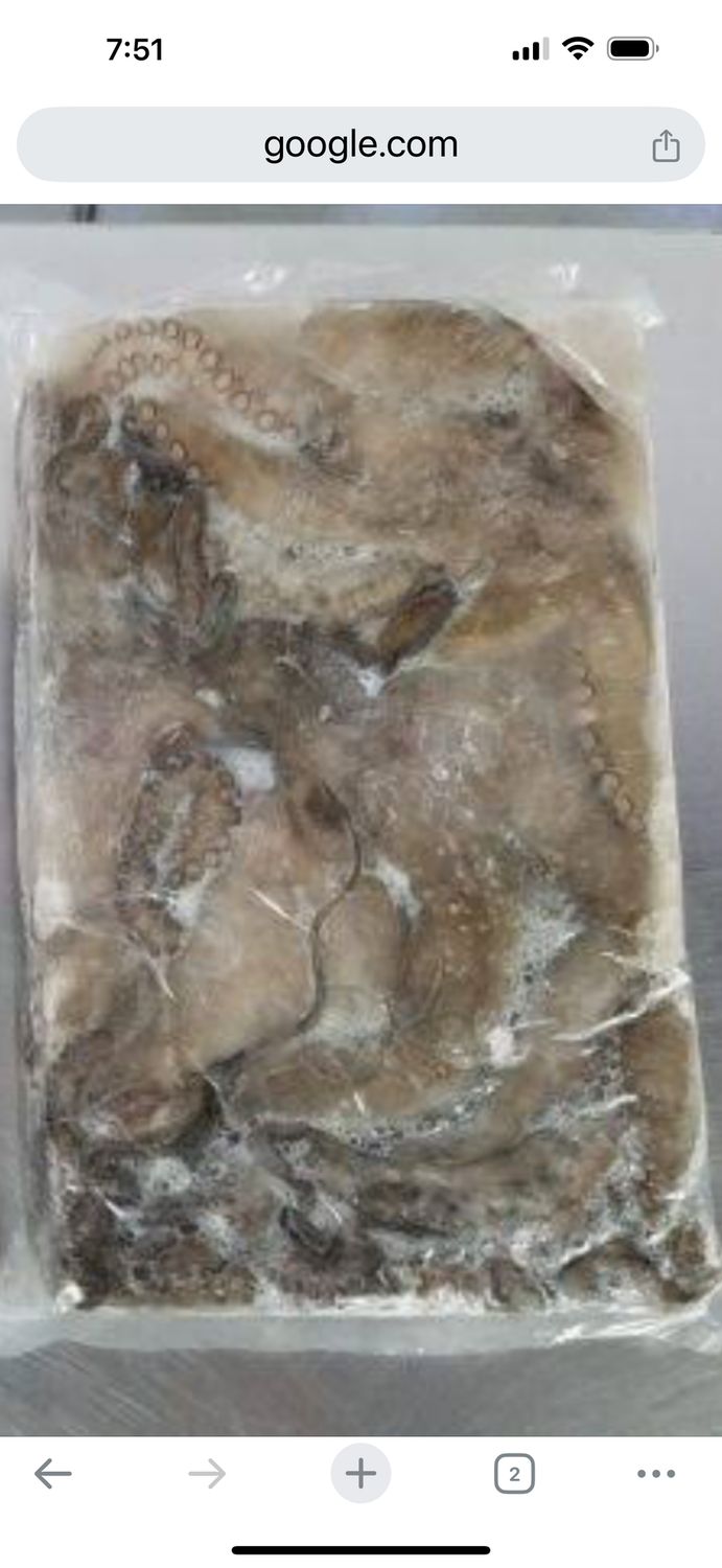500gm octopus pieces
