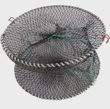 crab pot (white rope black mesh)  Small