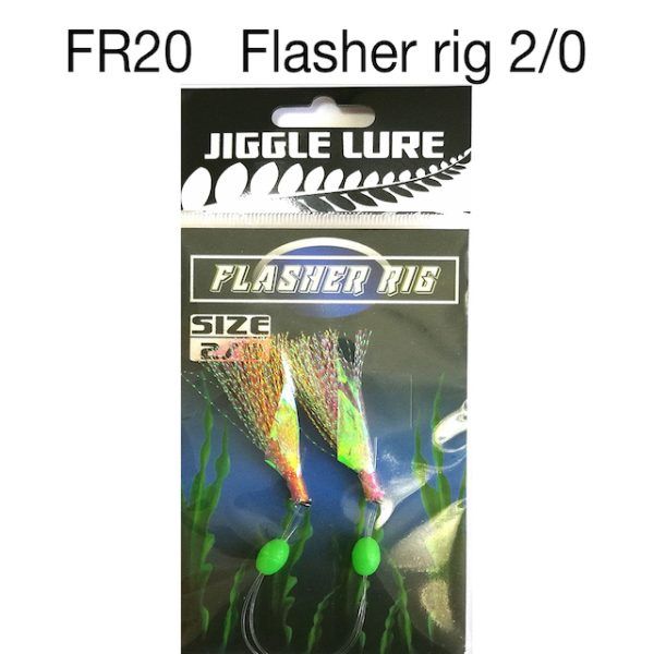 Jiggle flasher rig 2/0