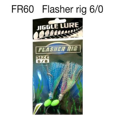 Jiggle flasher rig 6/0