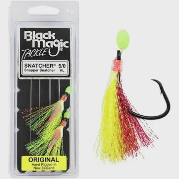 Black magic Snapper Snatcher 5/0 Chartreuse