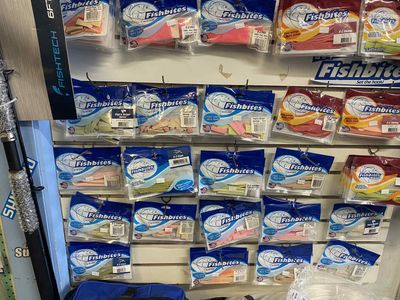 Fishbites fish n strips shrimp power lime