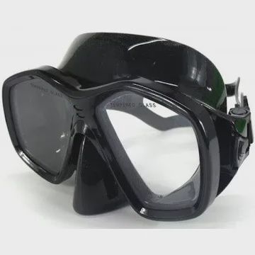 Dive mask black silicon
