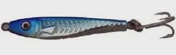 Blue bait lure 25g blue/silver