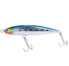 Saltiga dive star 220mm, 125g floating lure, blue/silver