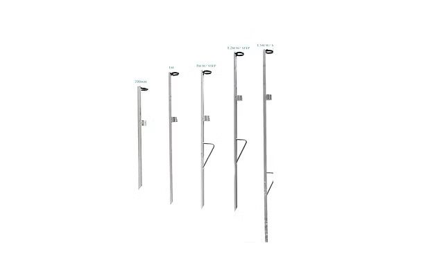 beach spike 1.5mtr with step