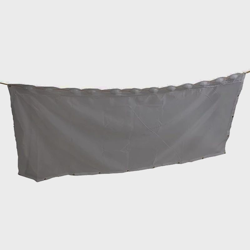 Whitebait screen with weights/floats