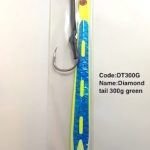 Diamond tail 300g green