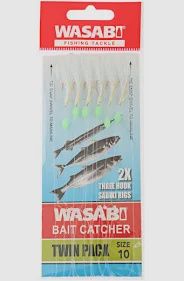 Wasabi sabiki rig size 8 single pack